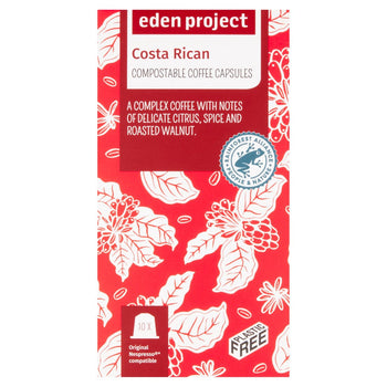 Eden Project Home Capsule Compostabili Nespresso Costa Rica 10 per confezione