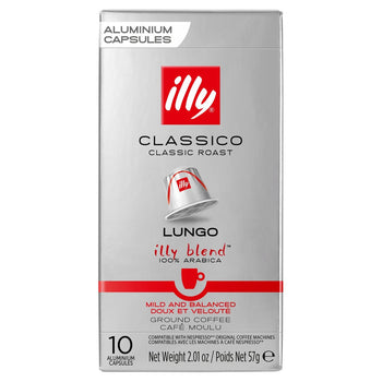 illy Classico Lungo Capsule 10 per confezione