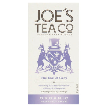 Joe's Tea Co. The Earl of Grey Organic 15 per pack