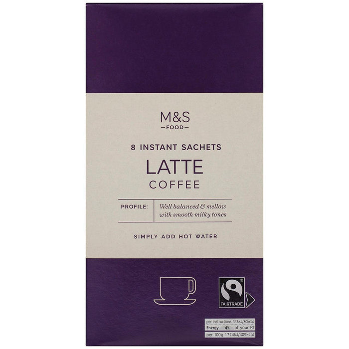 Bustine di latte istantaneo M&S 8 per confezione