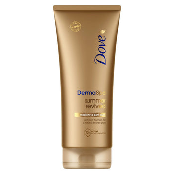 Dove DermaSpa Summer Revived Medium to Dark Self Tanning Body Lotion 200ml