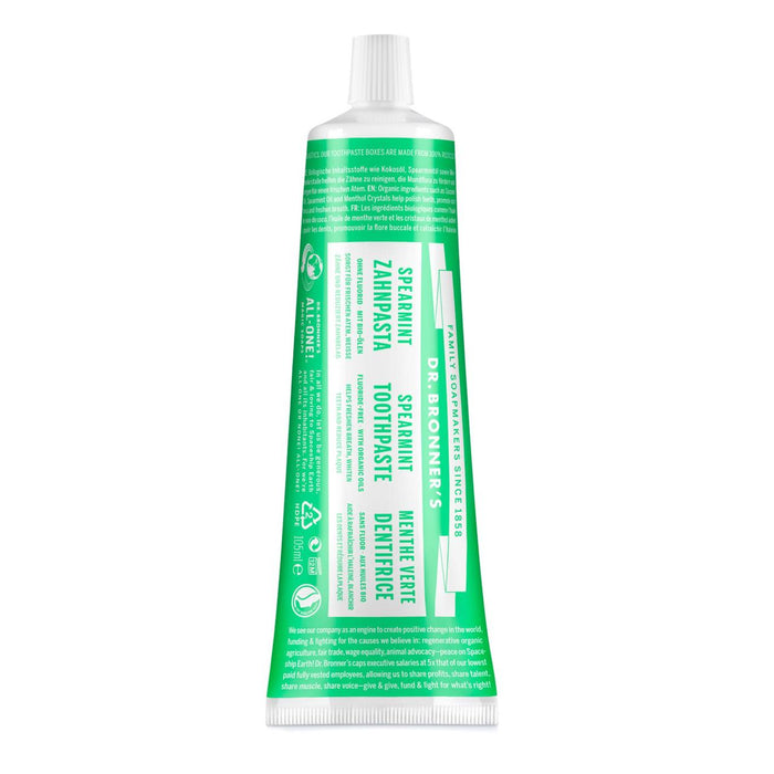 Dr Bronner All-One Dentifricio alla menta verde 105 ml