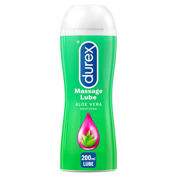 Durex Massage 2 en 1 lubricante aloe vera calma 200 ml