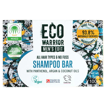 Shampoo solido Eco Warrior da uomo 100 g