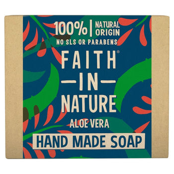Faith in Nature Saponetta pura fatta a mano all'Aloe Vera 100g