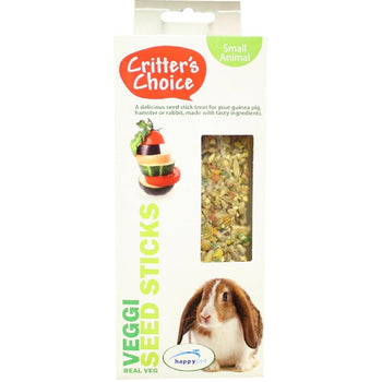 Critter's Choice Veggie Seedsticks 2 في كل عبوة