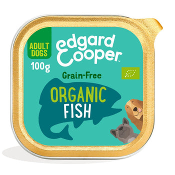 Edgard & Cooper Erwachsener Grain Free Wet Dog Food mit Bio -Fisch 100g