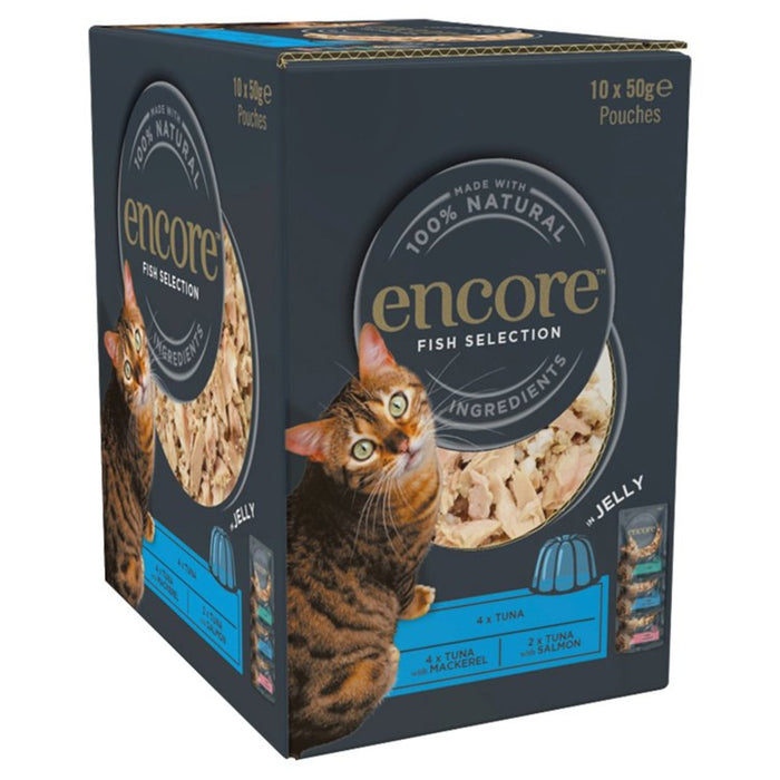 Encore Fish Selection in Jelly Multipack 10 x 50g