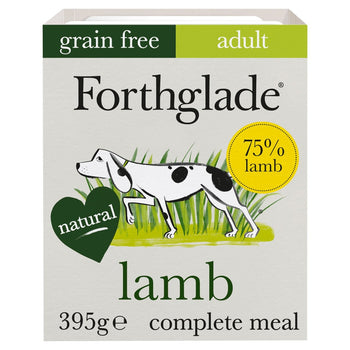 Forthglade Agneau à l'agneau à l'agneau Butternut et grain de légumes GRATUITS 395G