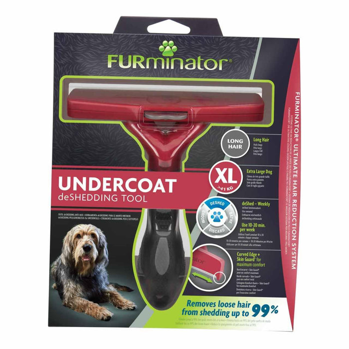 FURminator Strumento per sottopelo per cani extra large a pelo lungo