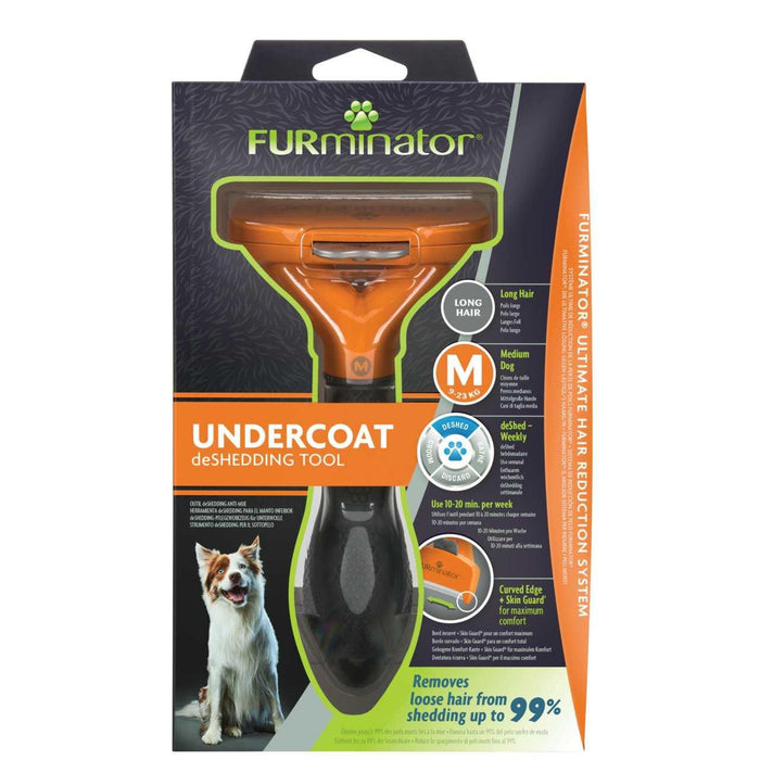 FURminator Medium Dog Undercoat Tool Pelo lungo