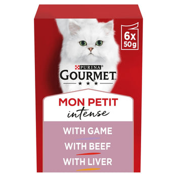 Gourmet Mon Petit Puntas de comida de gato Mezclas 6 x 50g