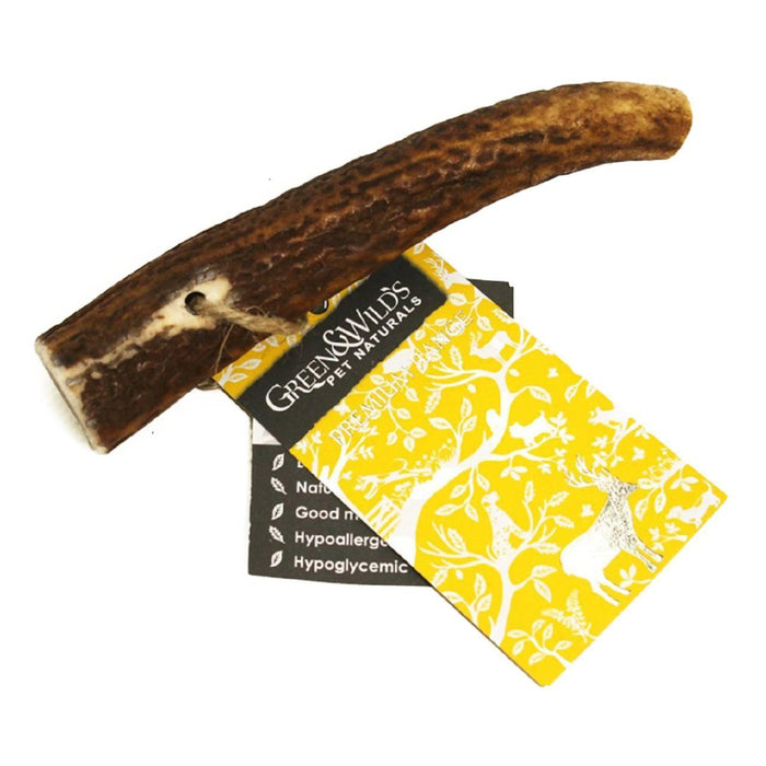 Green & Wilds Premium Original Geweih Kaut kleiner Hundebeck