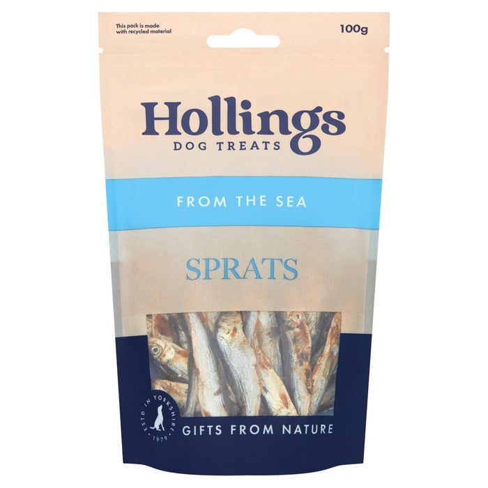 Hollings Sprats Snack per cani 100g