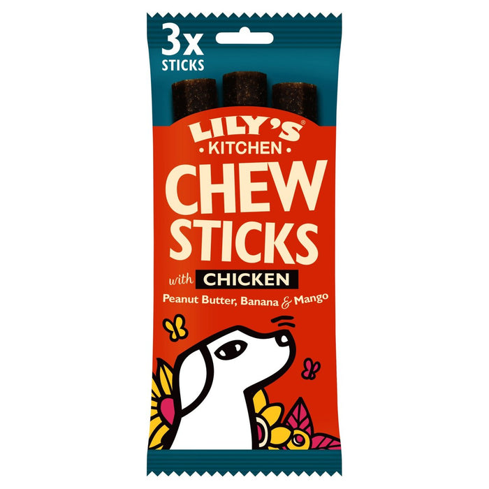 Lily's Kitchen Bastoncini da masticare con Pollo per Cani 120g
