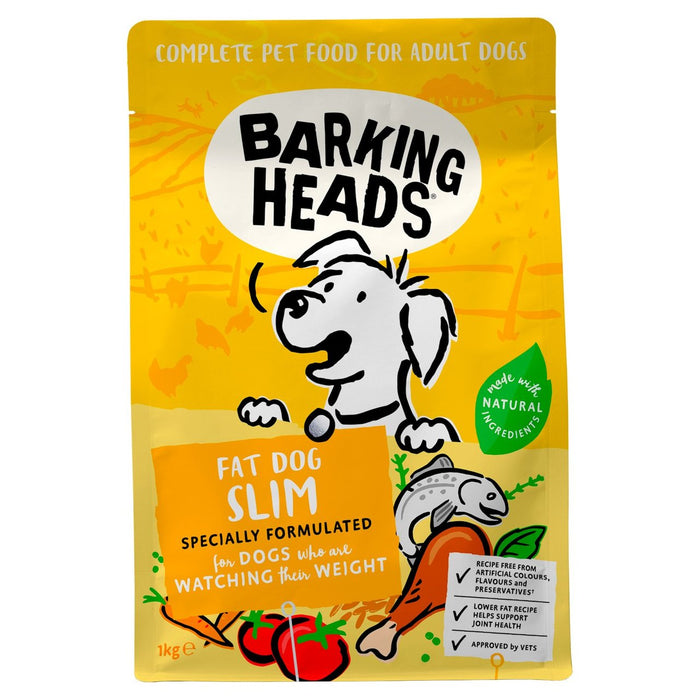 Teste che abbaiano Fat Dog Slim 1kg