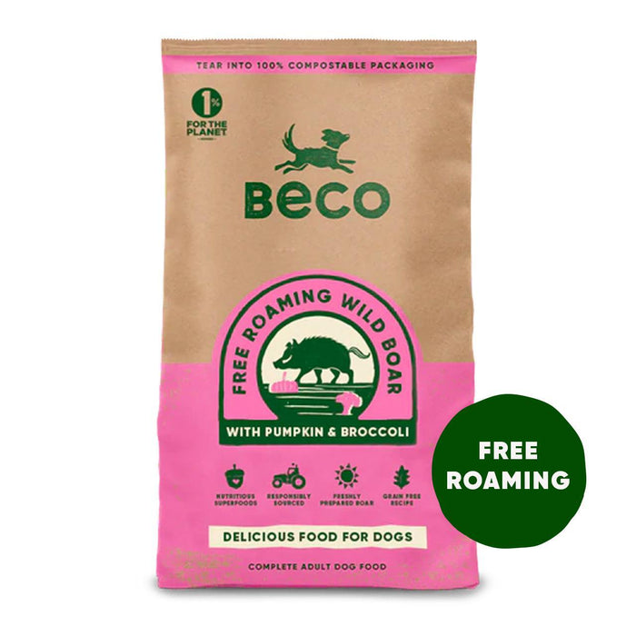 Beco Cinghiale con Zucca e Broccoli Cibo secco per cani 2kg