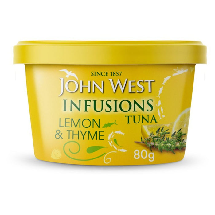 John West Tuna Infusions With Lemon & Thyme 80g