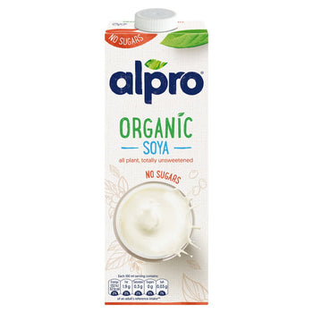 Alpro Bevanda alla soia biologica senza zuccheri Long Life 1L