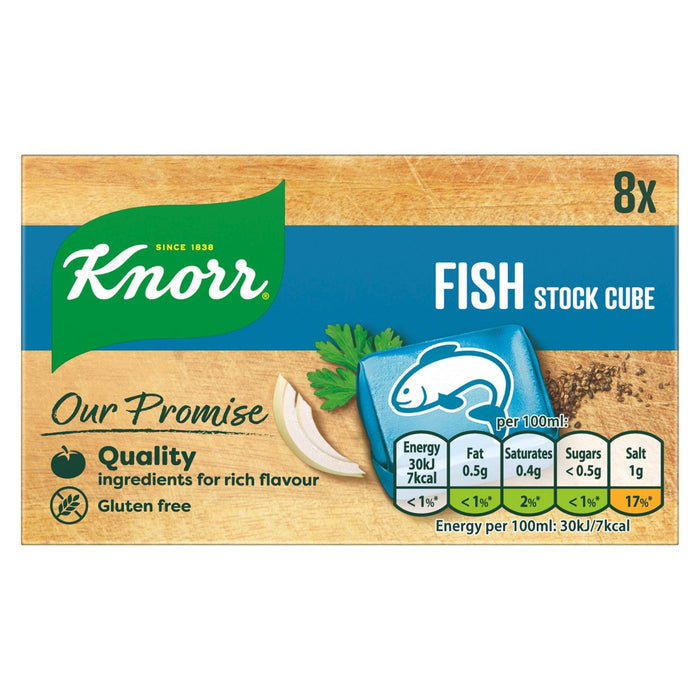 Knorr Fish Stock Cubes 8 x 10g