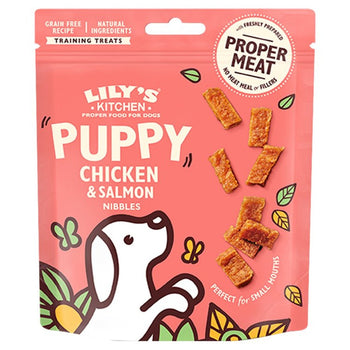 Lily's Kitchen Dog Puppy Chicken & Salmon Nibbles 70g