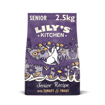 Lily's Kitchen Dog Turkey & Trout Senior Recipe Dry Food 2.5kg