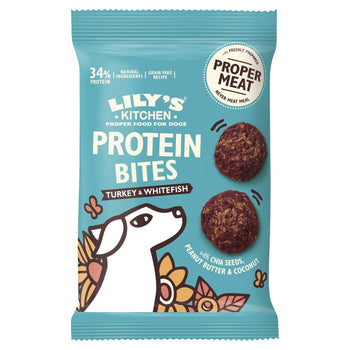 Lily's Kitchen Dog Turkey & Whitefish Protein Bites 40g
