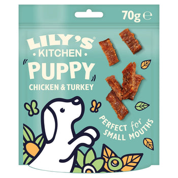 Lily's Kitchen Puppy Chicken & Turkey Nibbles 70g