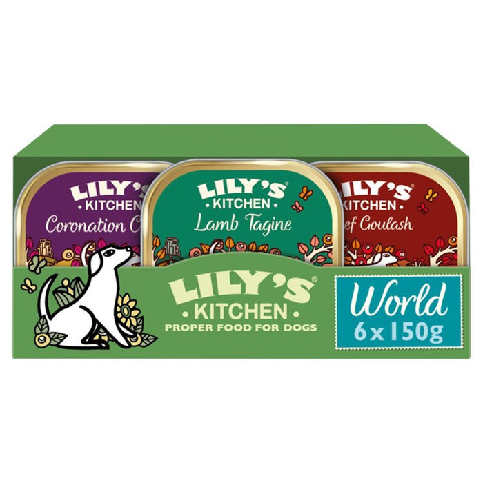 Lily's Kitchen World Piatti Multipack 6 x 150 g