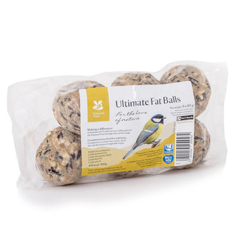 National Trust CJ Wildlife Fat Bälle für Wildvögel 6pk