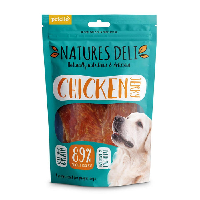 Natures Deli poulet saccadé pour chiens 100g