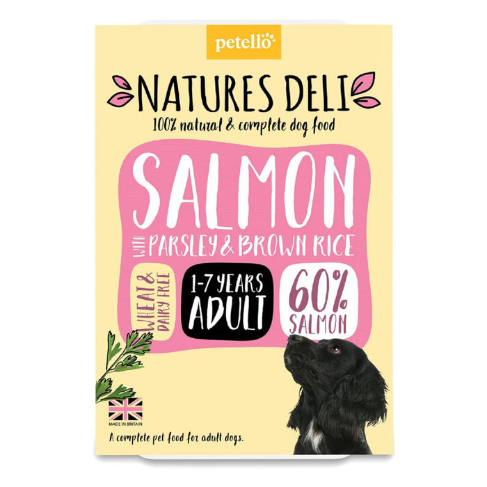Natures Deli Salmone Cibo umido per cani 400g