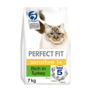 Perfect Fit Cat Dry Sensitive 1+ Turkey 7kg