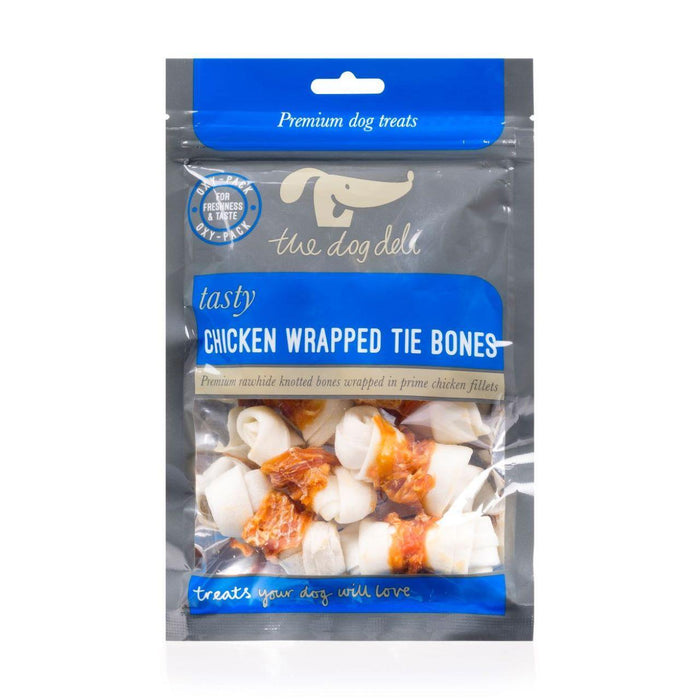 Petface Das Hunde -Deli -Hühnchen -Huhn -Krawattenknochen -Hundehne Leckereien