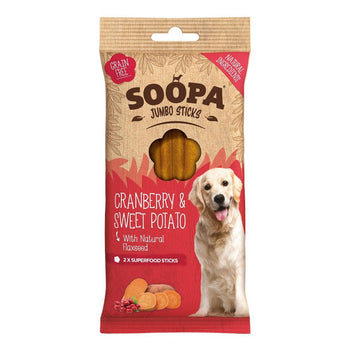 Soopa التوت البري والبطاطا الحلوة عصا جامبو 10 لكل علبة