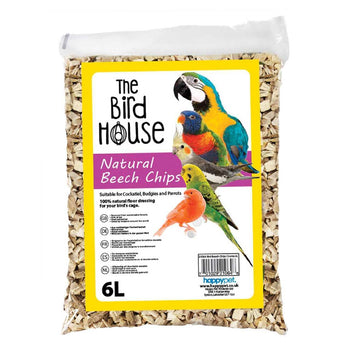 The Bird House Bird Beech Chips Coarse 6L