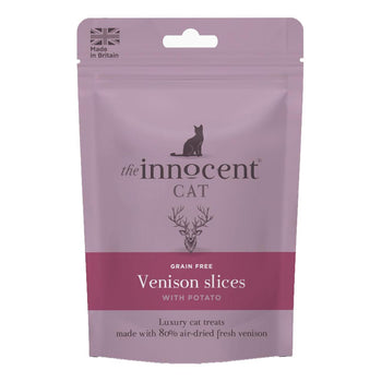 The Innocent Cat Venison Slices Cat Treats 70g