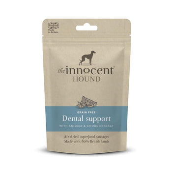 Die Unschuldhundhund -Leckereien, Dentalunterstützung Superfood -Würste 500g