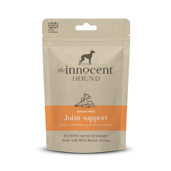 Der Innocent Hound Dog behandelt gemeinsame Unterstützung Superfood -Würste 100g