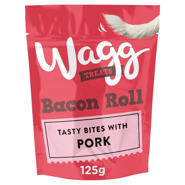 Wagg Bacon Rolls Snack per cani 125g