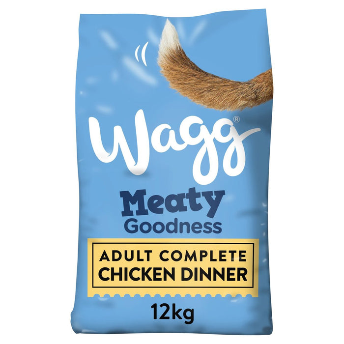 Wagg fleischige Güte trockenes Hundefutter Huhn 12 kg