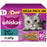 Whiskas 1+ Erwachsene Nasskatze Food -Beutel Surf & Rasen Duo in Gelee 80 x 85g