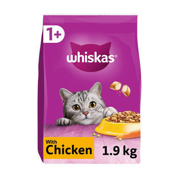 Whiskas 1+ Cat Complete Dry with Chicken 1.9kg