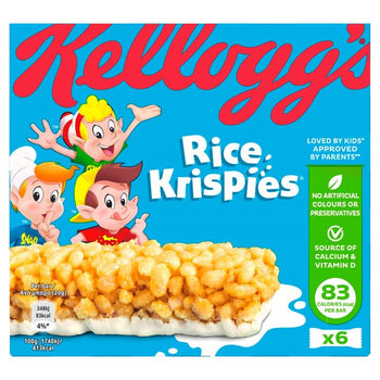 Kellogg's Rice Krispies Cereal Milk Bars 6 per pack