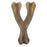 Zeus Nosh Strong Chew Bone Bacon Flavor Wishbone Grande giocattolo per cani