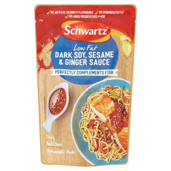 Schwartz Salsa Di Soia Scura Sesamo E Zenzero Per Pesce 300g