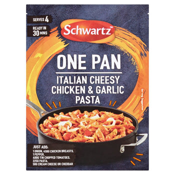 Schwartz One Pan Pasta italiana con pollo e aglio al formaggio 32g