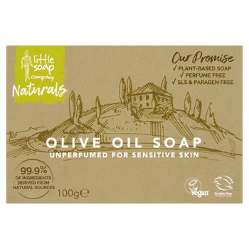 Little Soap Company Saponetta all'olio d'oliva per pelli sensibili 100 g