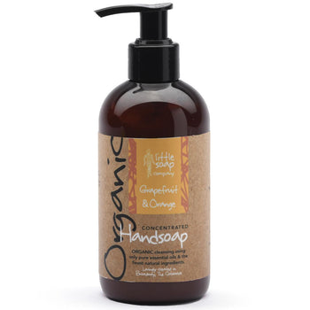 Little Soap Company Sapone liquido biologico per le mani pompelmo e arancia 250 ml