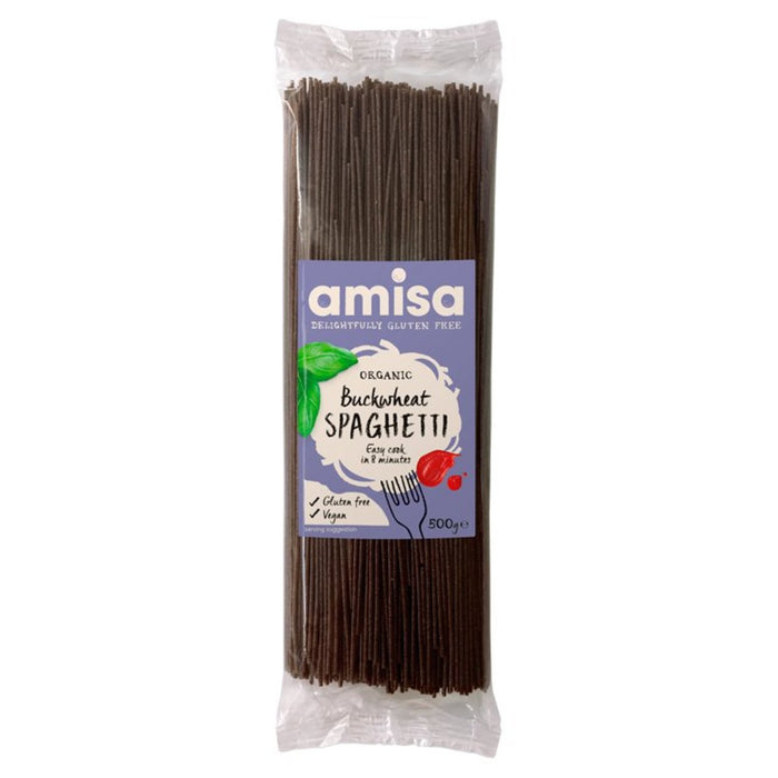 Amisa Spaghetti di Grano Saraceno Bio Senza Glutine 500g